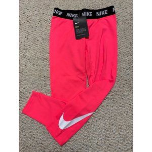 Nike Dri-Fit racer Pink leggings 6/M NWT